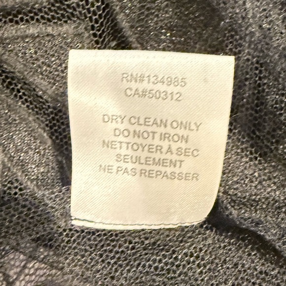 For Love And Lemons Black Sheer Crop Top - Vienna Crop Top - Picture 8 of 8